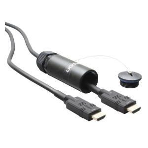 Cablu HDMI 2.0a 100m, 4K@60Hz, tehnologie AOC, armat, SOMMER Cable