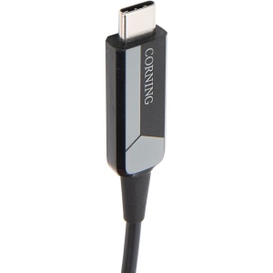 Cablu optic Thunderbolt 3 Optical Cables by Corning, Conectori USB-C, lungime 10m, 40 Gb/s