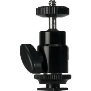 Cap cu bilă Nanlite AS-BH-1/4 cu adaptor hot shoe