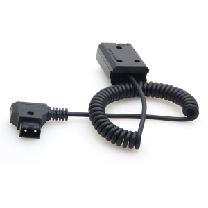 Caruba DC08, Acumulator Dummy Sony NP-FW50 Full Decoding cu D-Tap, cablu spiralat