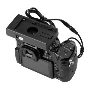 Caruba DC36, Baterie Dummy Panasonic DMW-DCC12, cu suport adaptor NP-F970