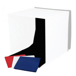 Caruba, Set fundaluri pentru cort foto, 50x50x50cm, PFS-5050BGS
