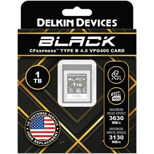 Delkin CFexpress 4.0 Type B, Card de memorie 1TB R3630/W3130, VPG400