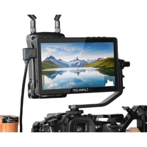 FeelWorld F5PROV4, Monitor Touchscreen On-camera, 6 inch, 450nits, 4K HDMI