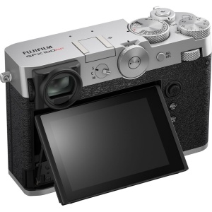 FUJIFILM GFX100RF Silver, Camera foto compacta, 102MP, Obiectiv FUJINON GF 35mm f/4, Argintiu