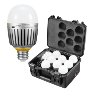 Godox C7R-K8B KNOWLED Kit 8 Becuri LED RGBWW, E27