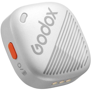 Godox Cube-C Kit2, Sistem Microfon Wireless Mini Alb, 2 Persoane, 2.4 GHz