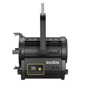 Godox F7-120Bi K1, Lampa LED Fresnel Bi-Color cu montare pe Yoke