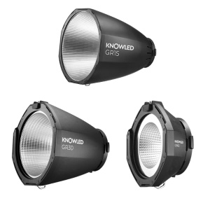 Godox GRK Kit3, 3 Reflectoare (GR15°, GR30° si GR60°) pentru MG1200Bi