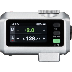 Godox iT30 Pro O iFlash TTL, Mini blit argintiu pentru OlympusPanasonic, 2.4 GHz X System