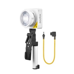 Godox Kit 2 ML100Bi, Kit Lampă LED Bi-Color cu 2 reflectoare și grip V-Mount