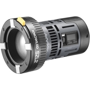 Godox RS60R 1K, Kit lampa LED RGB cu grip si accesoriu de proiectie