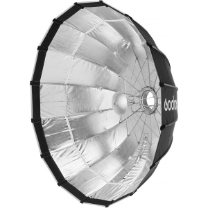 Softbox octagonal Godox S105T 105cm cu montura Bowens vizibil din fata
