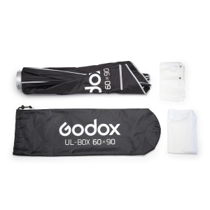 Godox UL-BOX-60-90, Softbox dreptunghiular tip umbrela 60 x 90 cm, montura Bowens
