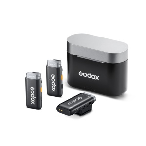 Godox WEC-S Kit2, Sistem 2 microfoane wireless 2.4 GHz, pentru camere Sony