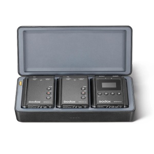 Godox WMicS2 Kit 2, Sistem 2 microfoane wireless 2.4 GHz