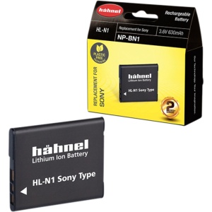Hahnel HL-N1  NP-BN1, Acumulator replace pentru Sony NP-BN1, 630mAh