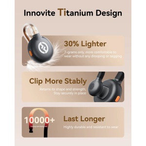 Hollyland Lark M2S DUO, Sistem microfon lavalier wireless, 2 persoane, USB-C