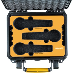 HPRC 2250, Hard Case pentru 6 microfoane handheld
