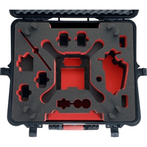 HPRC 2700-01, Hard Case, personalizat pentru DJI Phantom 3 Professional/Advanced