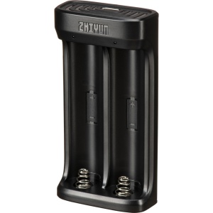 Incarcator acumulatori Zhiyun cu 2 Sloturi pentru gimbaluri Zhiyun Crane 2 si Crane 3