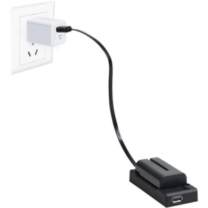 Încărcător Nanlite CN-58 pentru acumulatori Sony NP-F