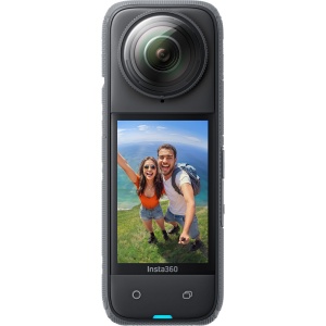 Insta360 X4 360° 8K Travel Kit, Camera de actiune cu selfiestick si baterie de rezerva