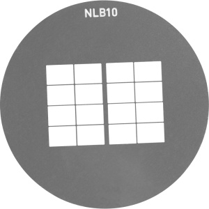 Kit 10 Filtre Gobo Nanlite AS-GB-B-SET1, pentru Nanlite PJ-BM