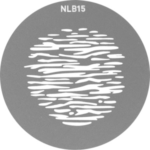 Kit 10 Filtre Gobo Nanlite AS-GB-B-SET2, pentru Nanlite PJ-BM