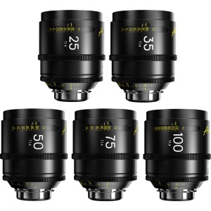 Kit 5 Obiective 25/35/50/75/100 mm Cine Prime DZOFilm Arles T1.4 FF/VV, ARRI PL