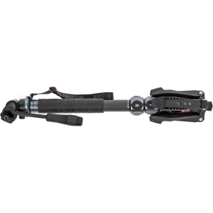 Kit Monopied 3 Legged Thing Legends Alana Carbon Fibre (Grey) cu Cap Video AirHed Trinity & DocZ2