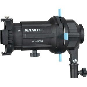 Kit Nanlite Forza 60CR Lampa LED RGBLAC, cu accesoriu de proiectie PJ-FMM ,19° si 36°