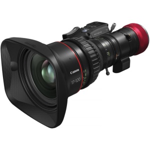 Kit obiectiv Canon Cine-Servo 17-120mm T2.95-3.9 cu unitate servo SS-41-IASD, montura RF