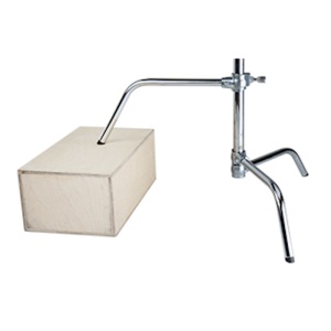 KUPO CL-20MB C-Stand, Stativ lumini cu picior glisant, inaltime maxima 190 cm