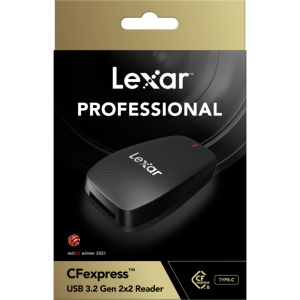 Cititor de Carduri Lexar CFexpress Type B (LRW550U) USB 3.2 Gen 2x2 - Performanță Supremă pentru Videografi și Fotografi Profesioniști