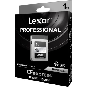 Lexar 1TB CFexpress Type B Card SILVER Series - Card memorie ultra-rapid