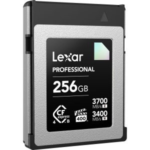 Lexar Diamond CFexpress 4.0 Type B, Card de memorie 256GB, R3700/W3400 mb/s, VPG400