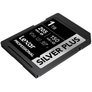 Lexar Silver Plus 1TB, SDXC UHS-I, R205W150, V30, U3, 1066x - Card de Memorie