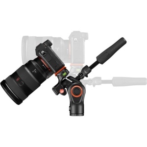 Manfrotto Befree 3-Way Live Advanced Alfa Kit Trepied Foto Video Cap Fluid 3-Way