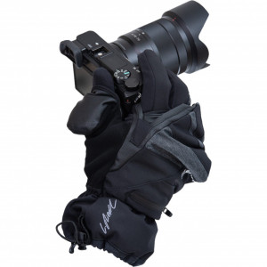Mănuși Skadi Zipper Mitt LRS: Negru marimea XS
