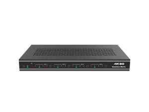 Matrix Switcher Seamless HDMI 2.0 4x4 cu functie Video-Wall, RS232 si TCP/IP, telecomanda