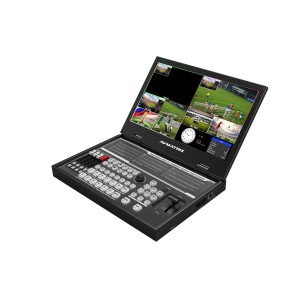 PVS0615U Portable 6-Channel Switcher with USB Streaming & 15.6" Display