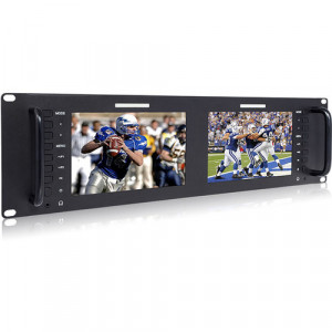 Monitor FeelWorld D71-H Dual 7" 3 RU, Rack, HDMI, LCD