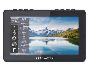 F5 Pro V4 6 Inch Touch Screen DSLR Camera Field Monitor