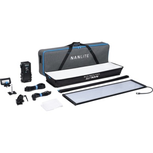 Nanlite PavoSlim 240CL Lampă LED RGBWW, cu Softbox, 01-092