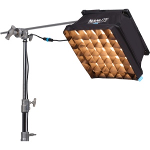 Nanlite PavoSlim 60C Lampă LED RGB, cu Softbox, 15-2030