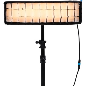 Nanlite PavoSlim 60CL - Lampă LED RGBWW, cu Softbox și Grid, 15-8016