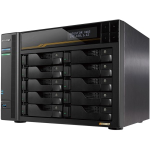 NAS Asustor Lockerstor 10 Gen3 AS6810T, 16GB DDR5 ECC, AMD Ryzen V3C14