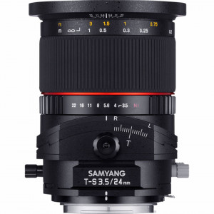 Obiectiv Samyang Tilt/Shift 24mm f/3.5 ED AS UMC, MFT