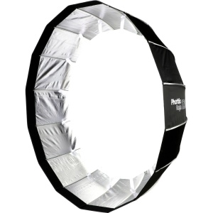 Phottix Raja Quick-Folding 120 cm, Umbrela softbox cu Grid, montura Bowens